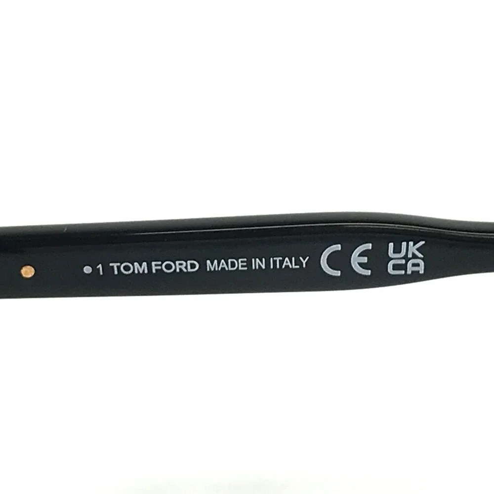 Tom Ford Eyeglasses Frames TF5948-B ECO 001 Black Butterfly Full Rim 55-15-140